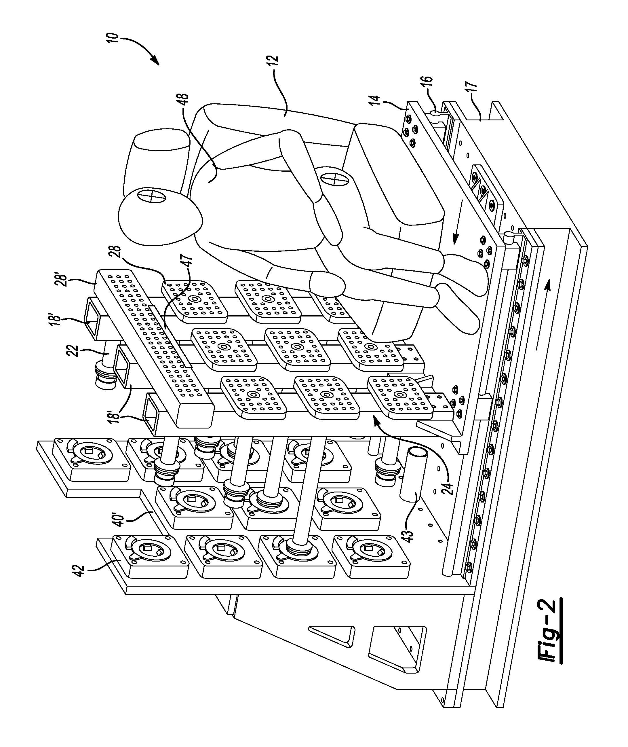 Side impact dynamic intrusion simulator