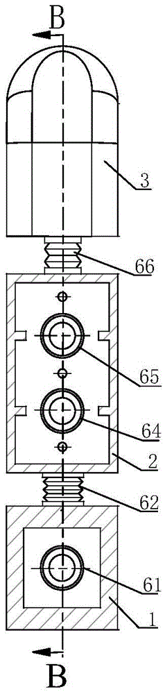 Fluid type contact grabbing linkage self-adaptive robot finger device