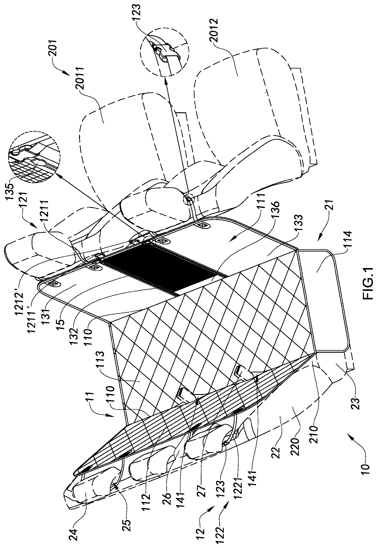 Pet Hammock for Vehicle