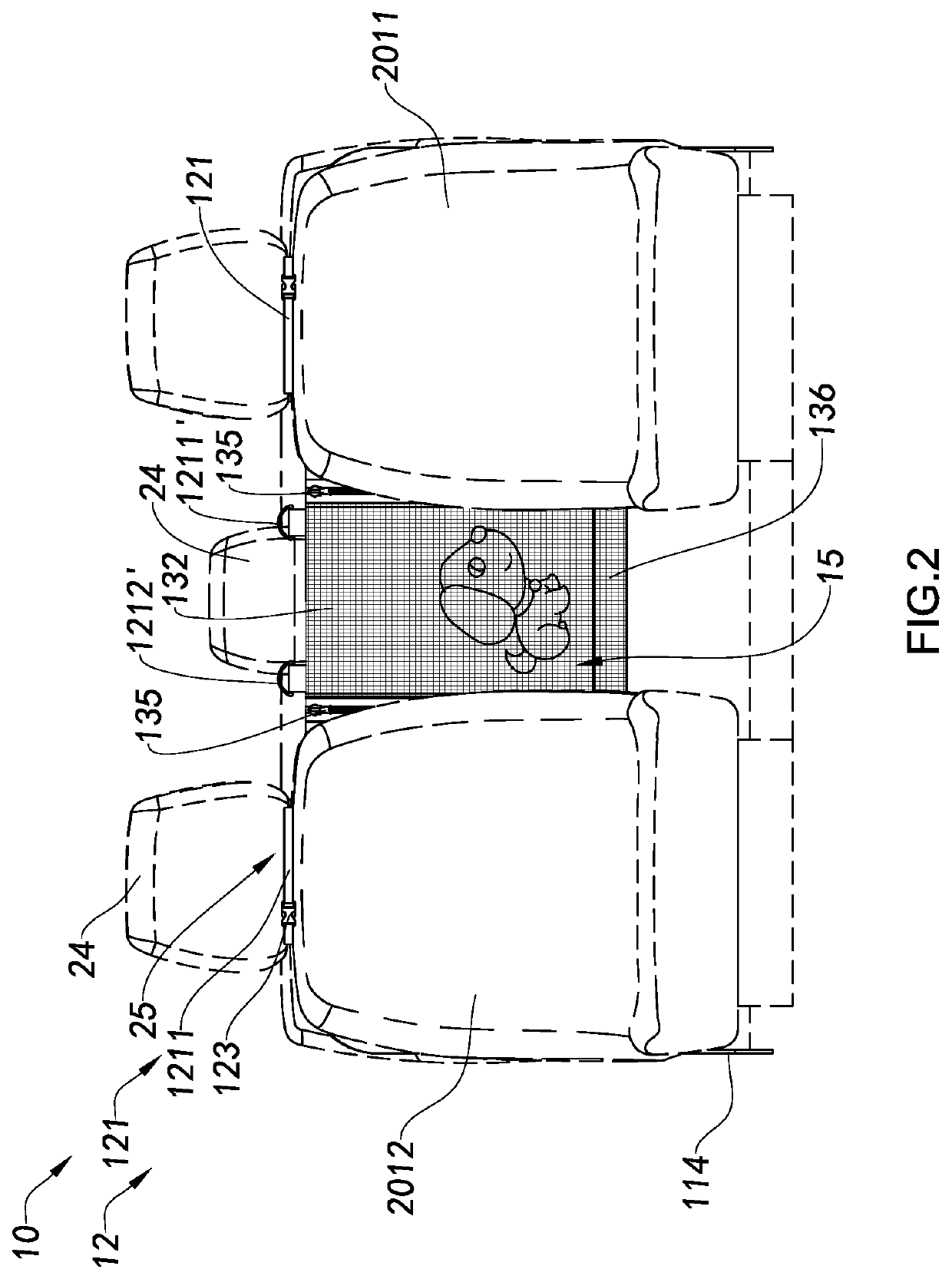 Pet Hammock for Vehicle