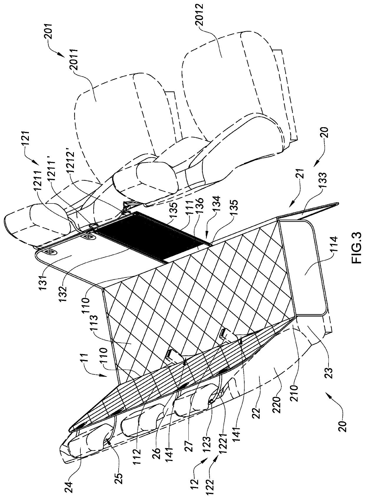 Pet Hammock for Vehicle