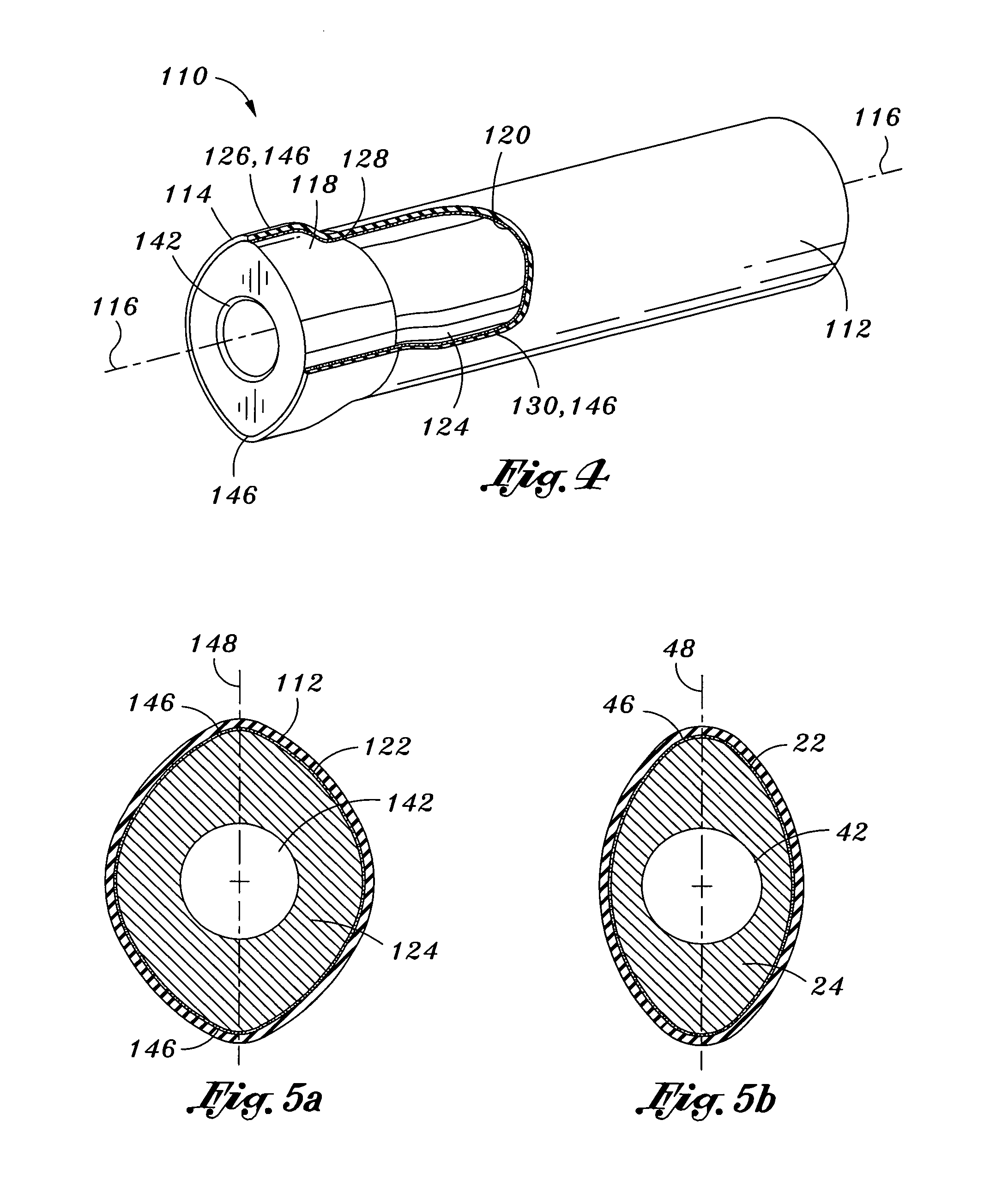 Composite torque tube captured end fitting