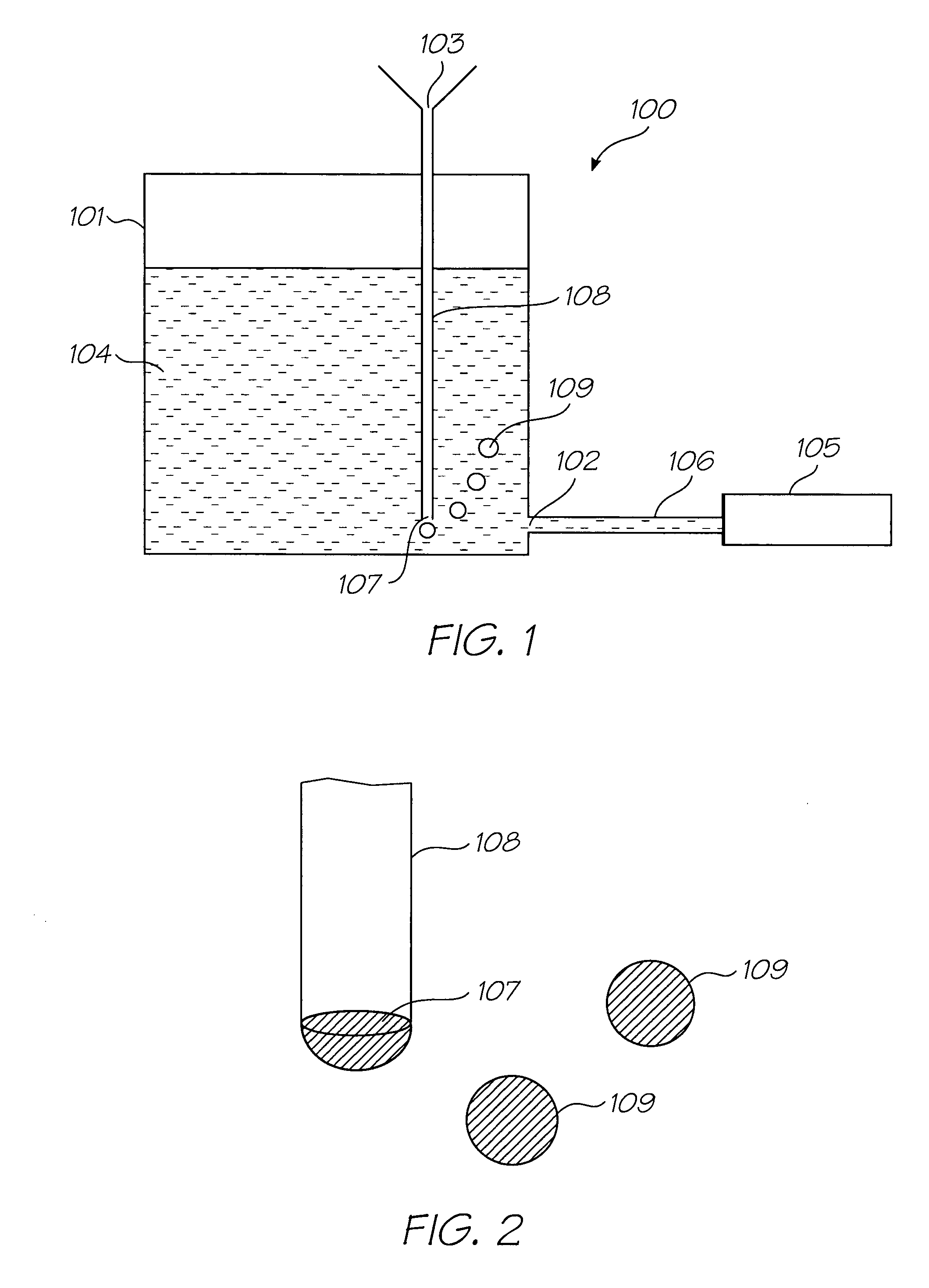 Method of regulating ink pressure