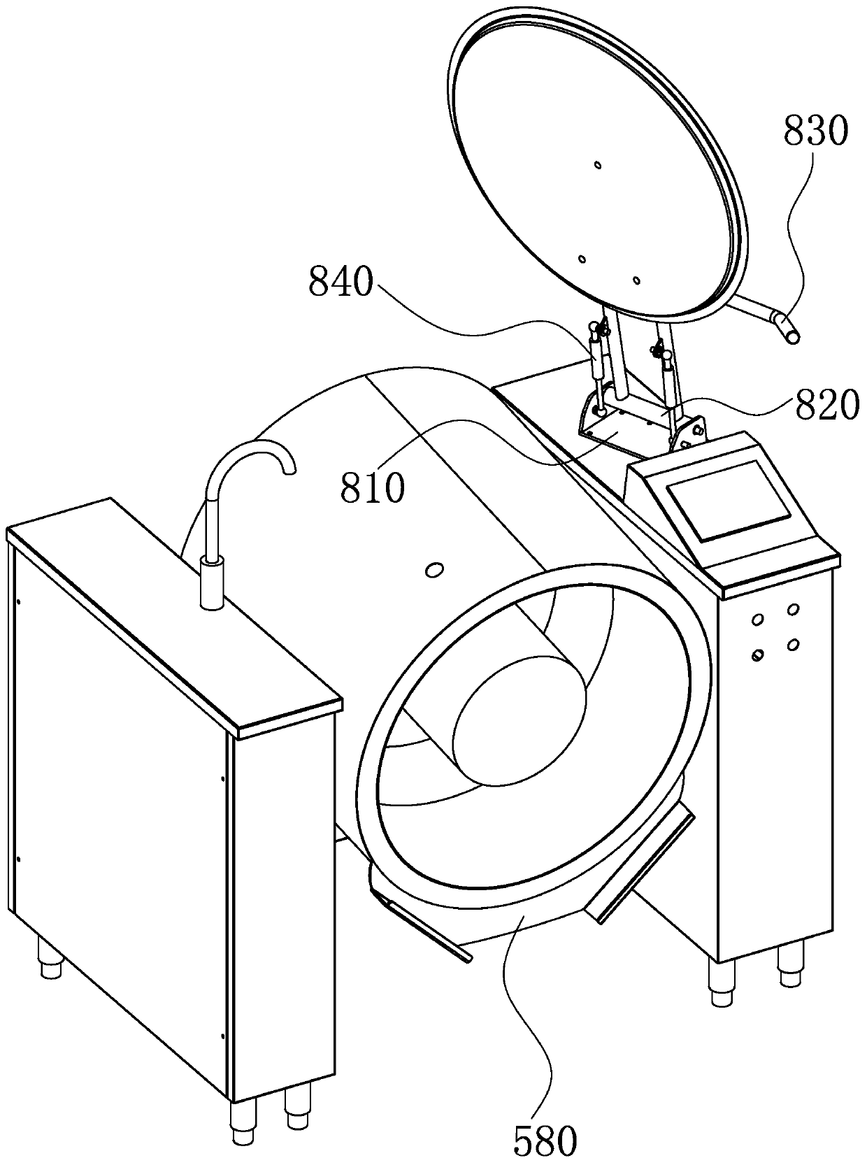 Electric heating steam pot