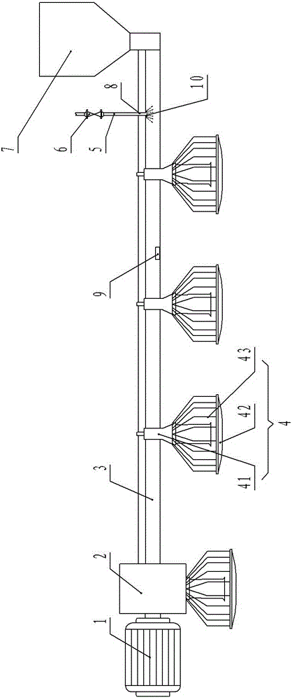 Chicken feeding apparatus