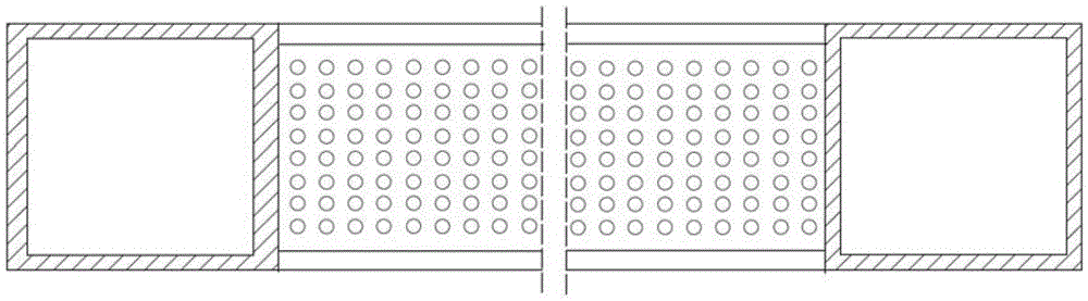 A production device for extruded film