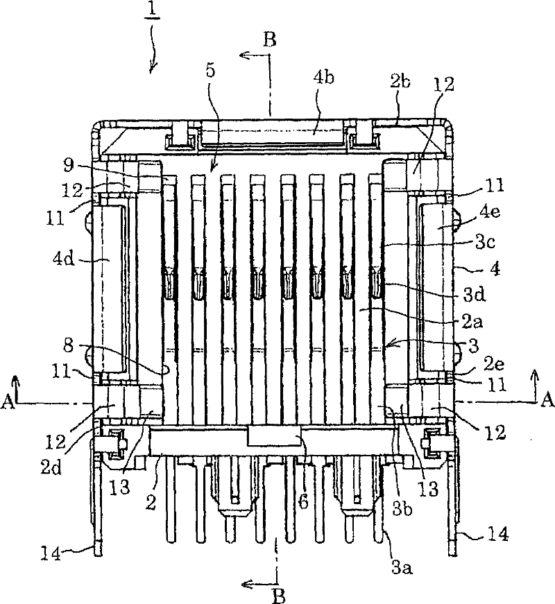 Connector for modular