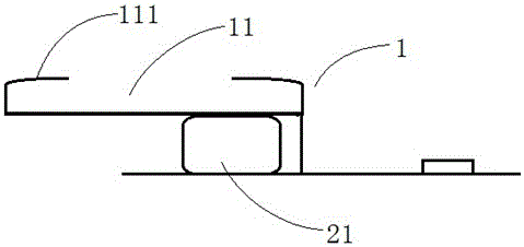 Automatic auxiliary traveling mechanism used in process of sewing front fly