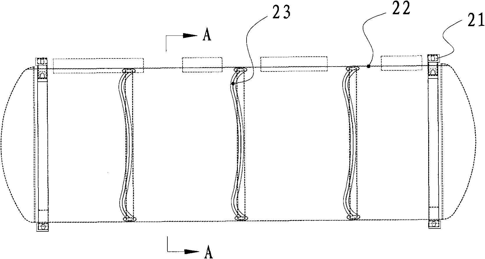 Liquid tank container