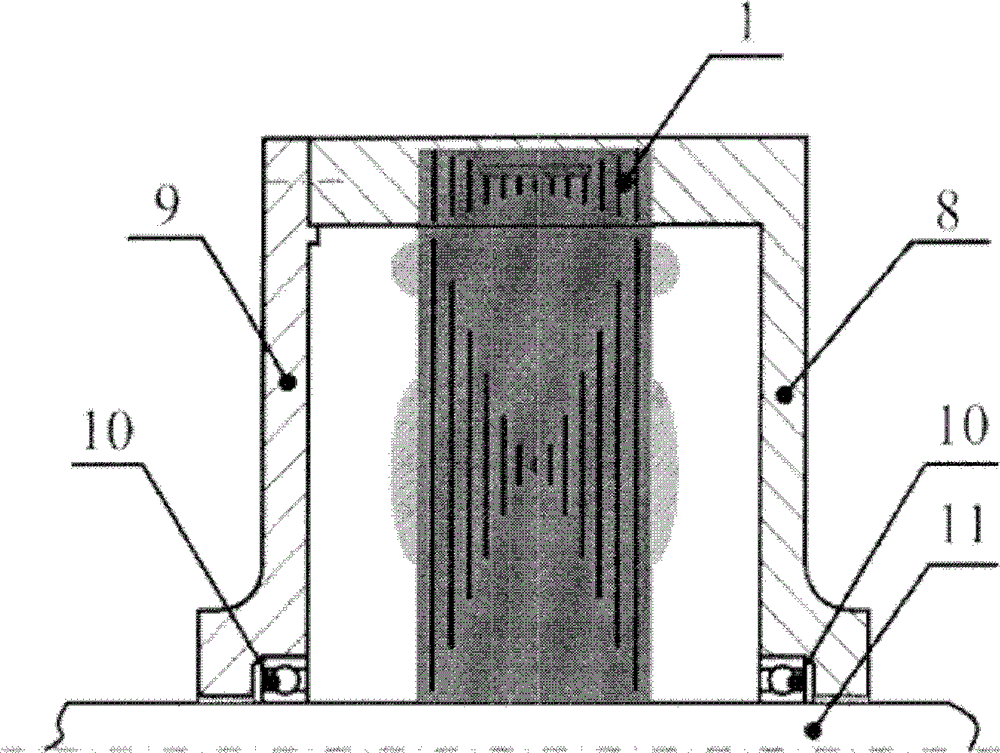 Permanent magnet harmonic motor