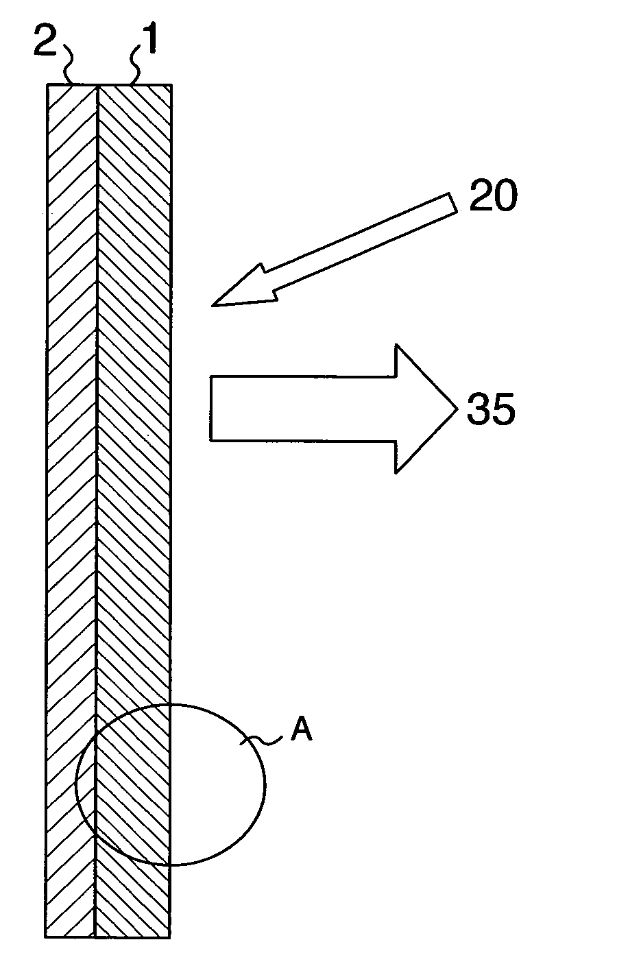 Front plate and display device using same