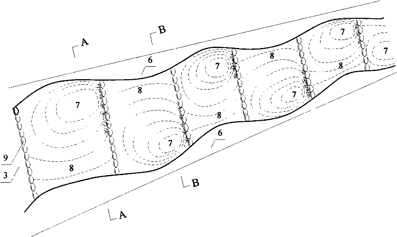 Method for improving water quality of steep-slope river by drop-aeration