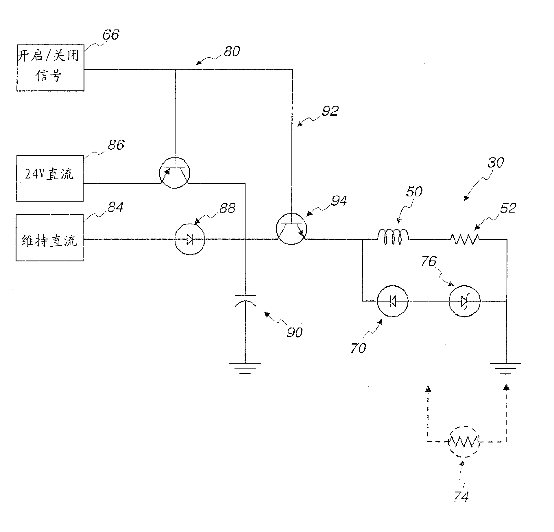 Nox elimination injector firing control circuit