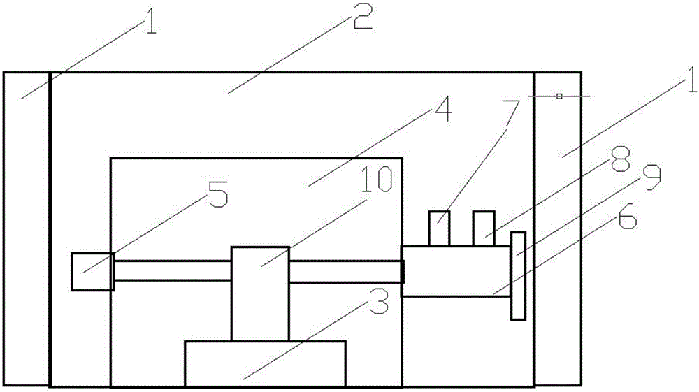 Oil temperature test device