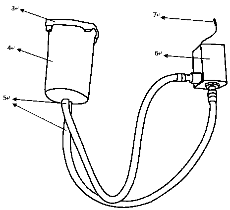 Ventriculopuncture drainage simulation training model