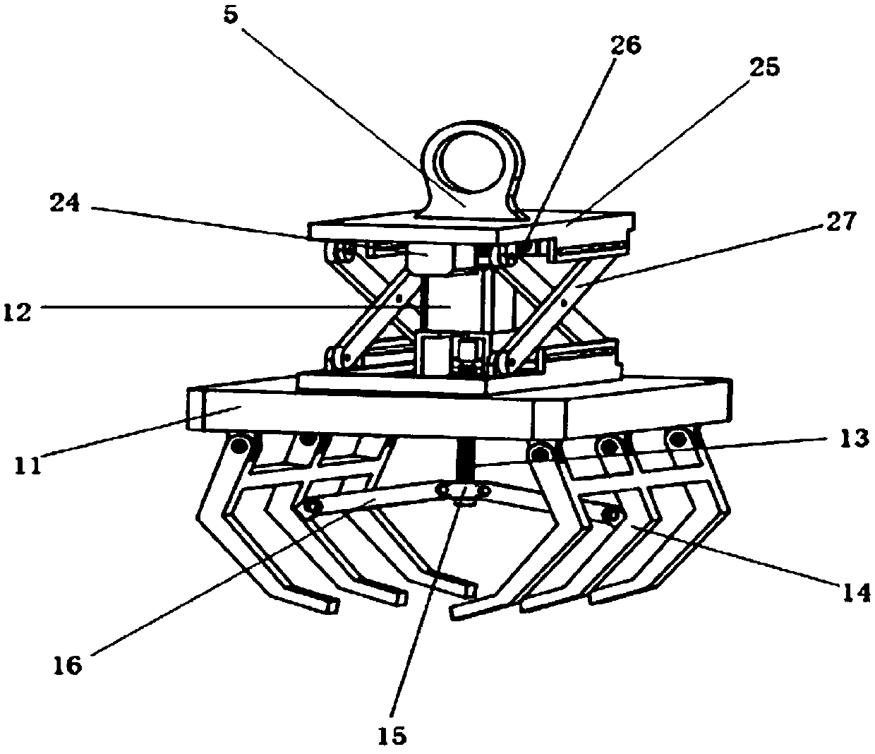 Airport baggage conveying device