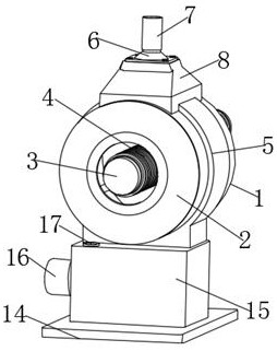 Part surface spraying device for automobile production