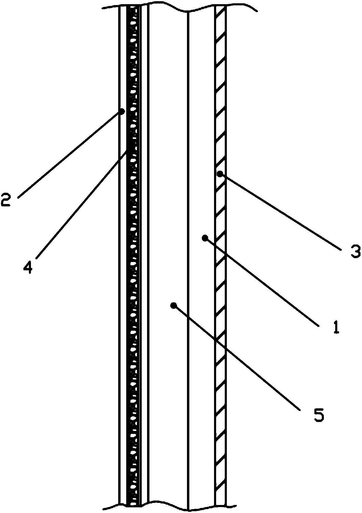 Temperature-regulating glass and preparation method thereof