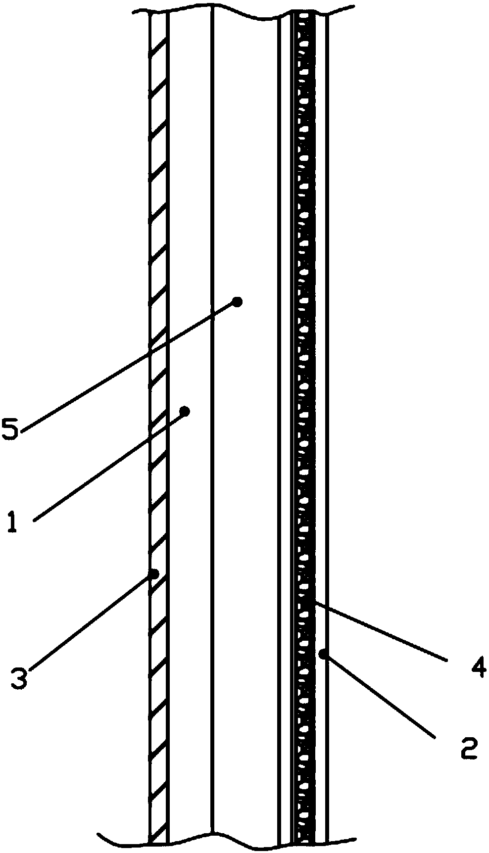 Temperature-regulating glass and preparation method thereof