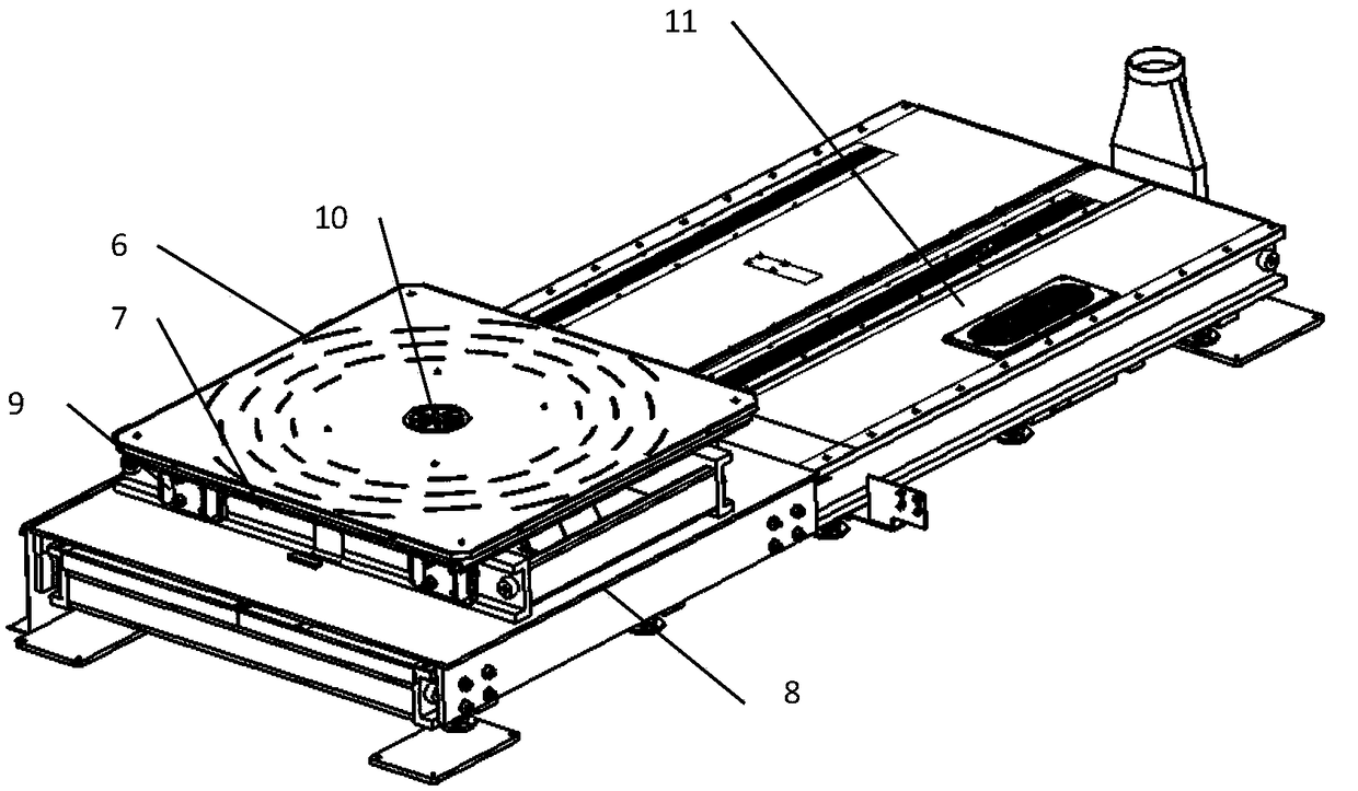 Laser cleaning equipment for tire mold