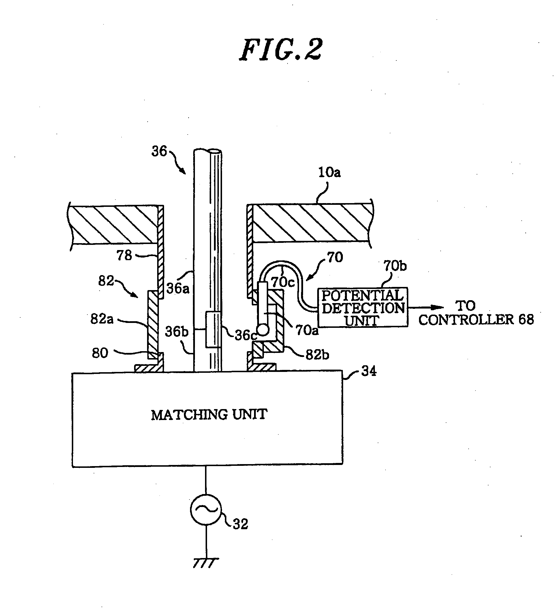 Plasma processing apparatus and method and apparatus for measuring DC potential