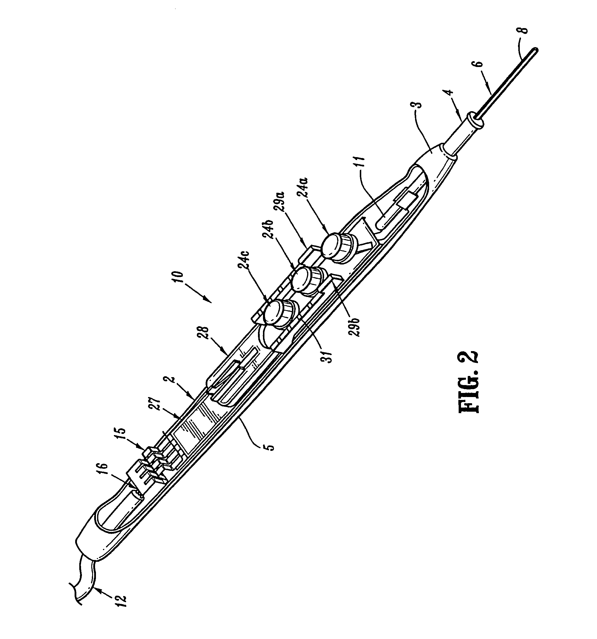 Electrosurgical pencil with improved controls