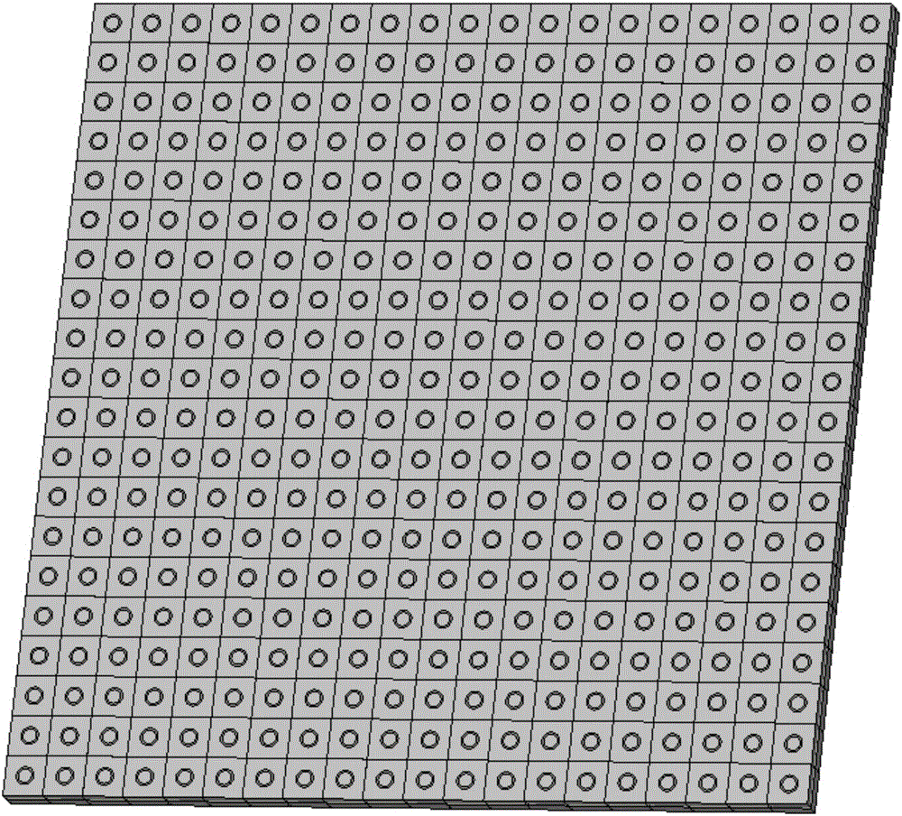 Ultra broadband mobile communication radome based on antenna-filter-antenna array