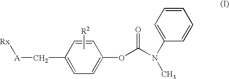 Substituted p-phenyl carbamates