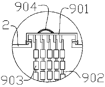 Sealed type sewage treatment device