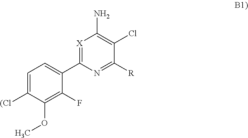 Herbicidal compositions for tolerant or resistant soybean crops