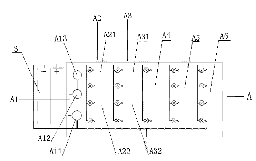 Auxiliary contact rapid detection device for VD4-type vacuum circuit breaker and detection method