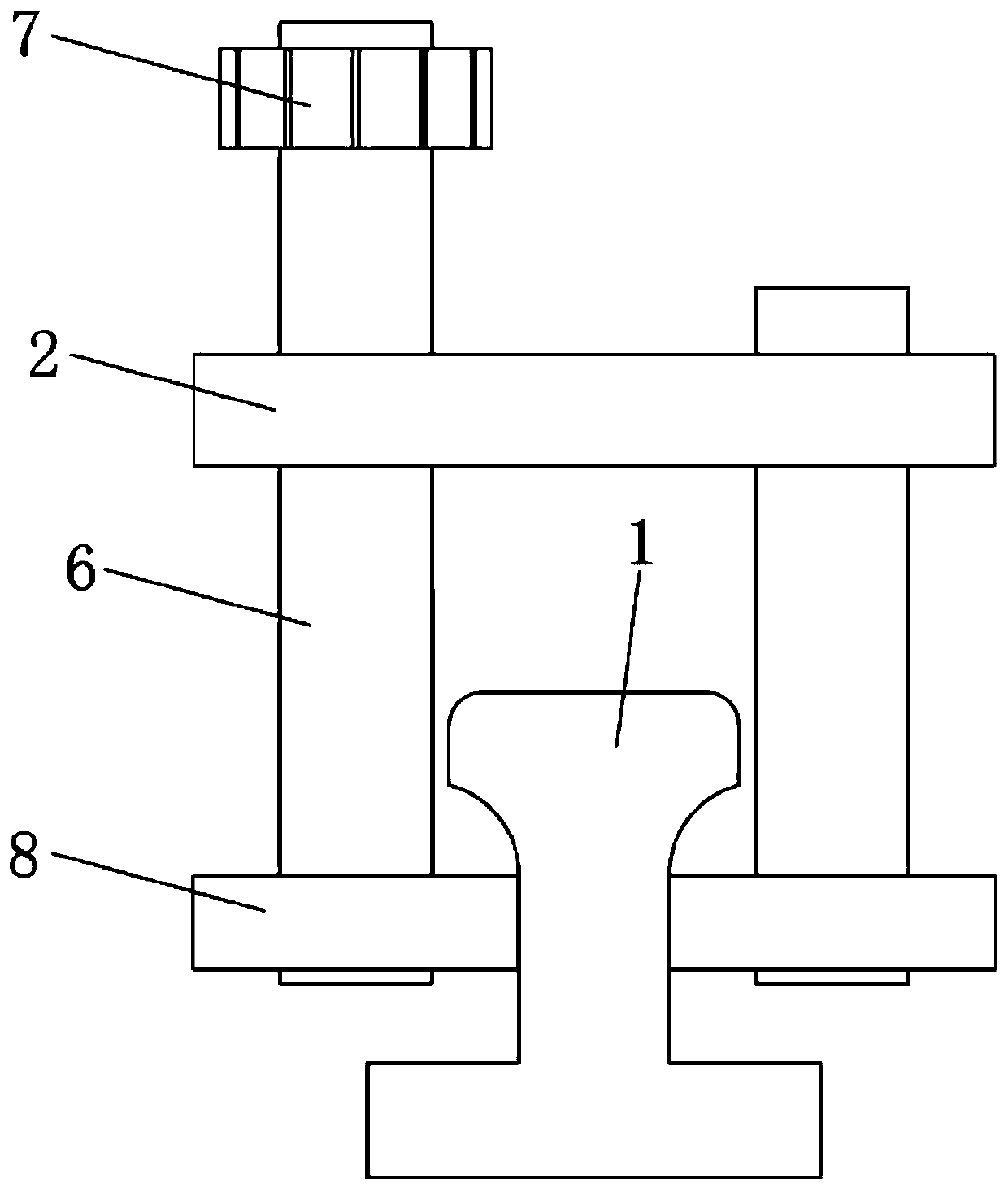 Steel rail grinding device and use method thereof