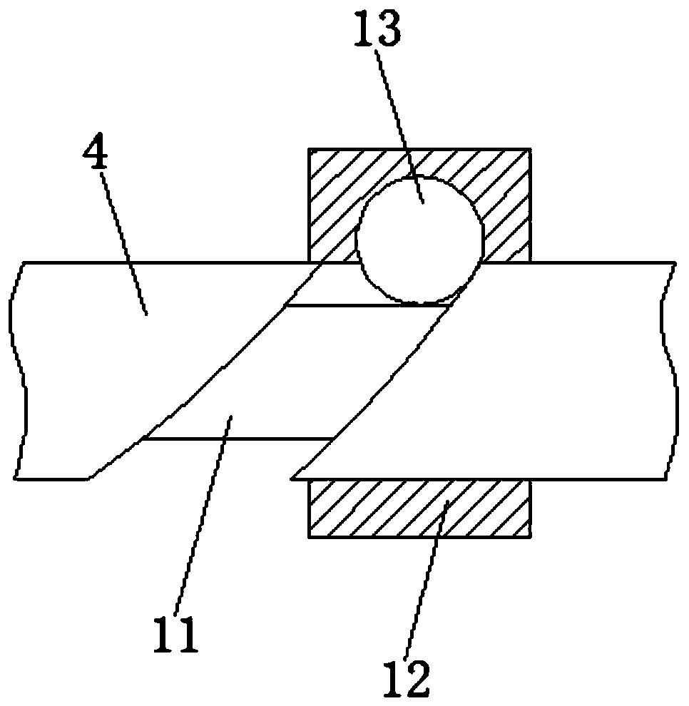 Steel rail grinding device and use method thereof