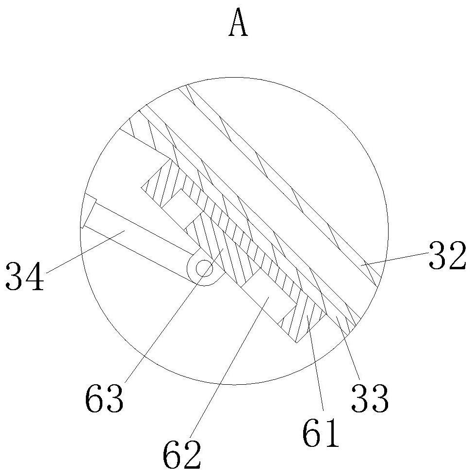 Pavement depression detection device for municipal engineering