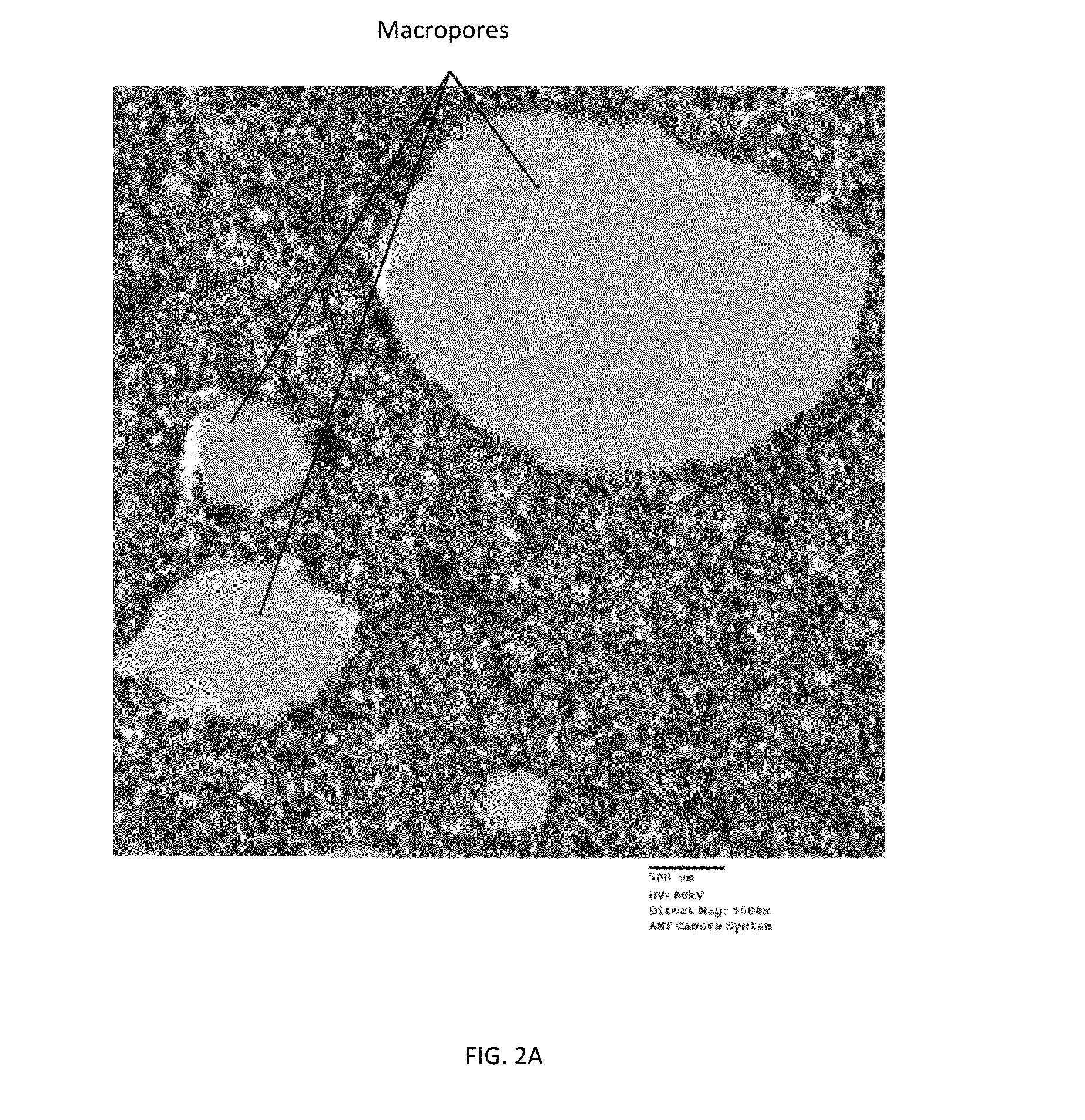 Porous carbon monoliths templated by pickering emulsions