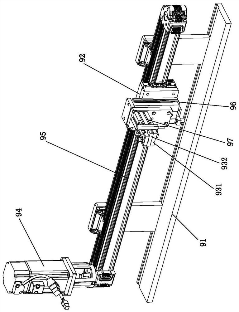 Full-automatic double-end peeling and welding machine for data line