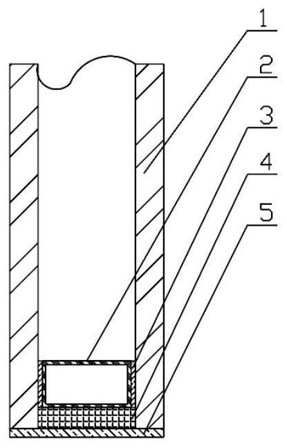 Quick-assembled hollow glass, manufacturing method and application