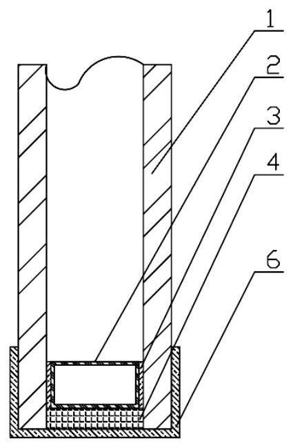 Quick-assembled hollow glass, manufacturing method and application