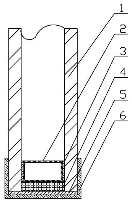 Quick-assembled hollow glass, manufacturing method and application