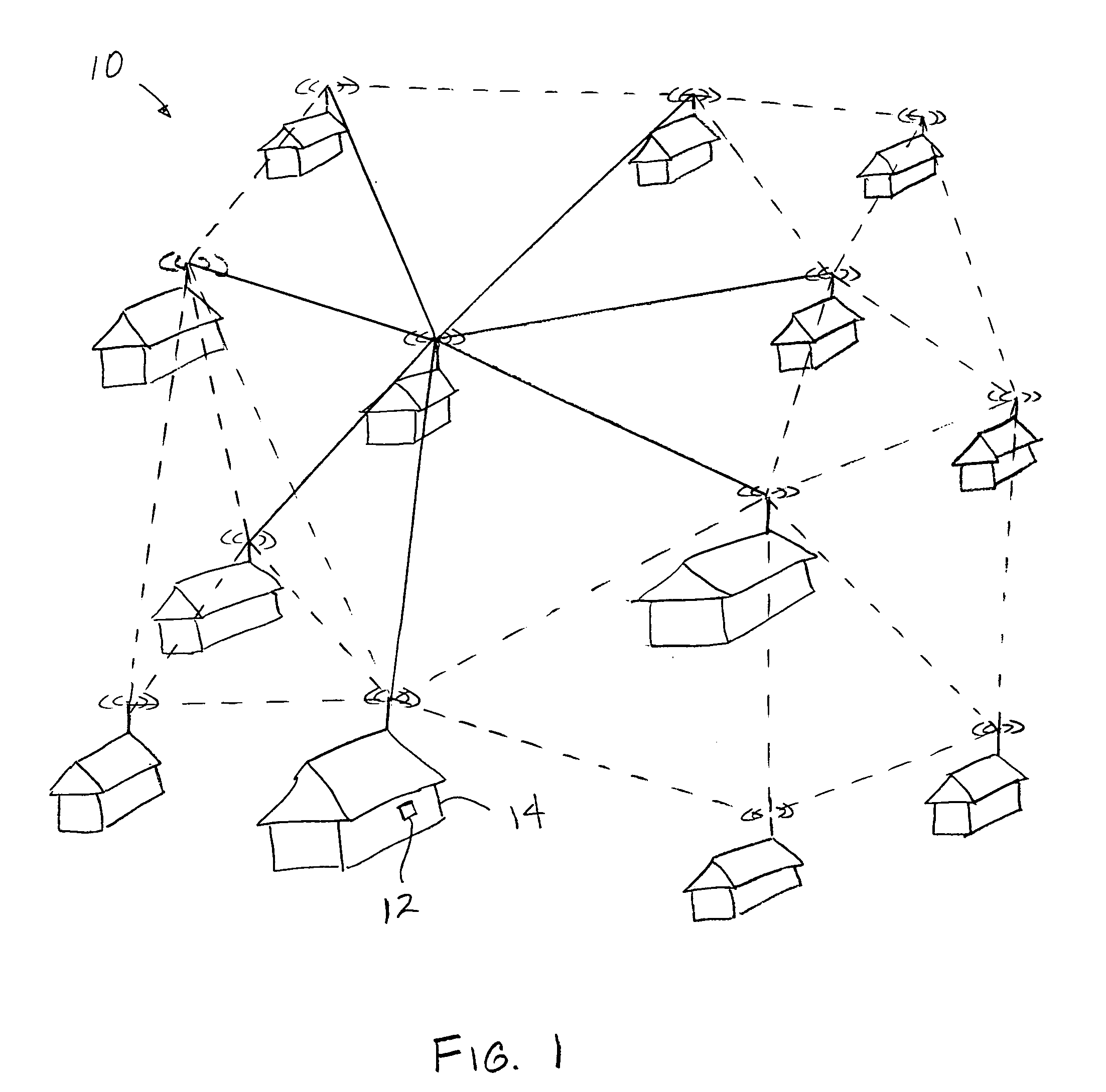 Alarm system with a plurality of interactive alarm units