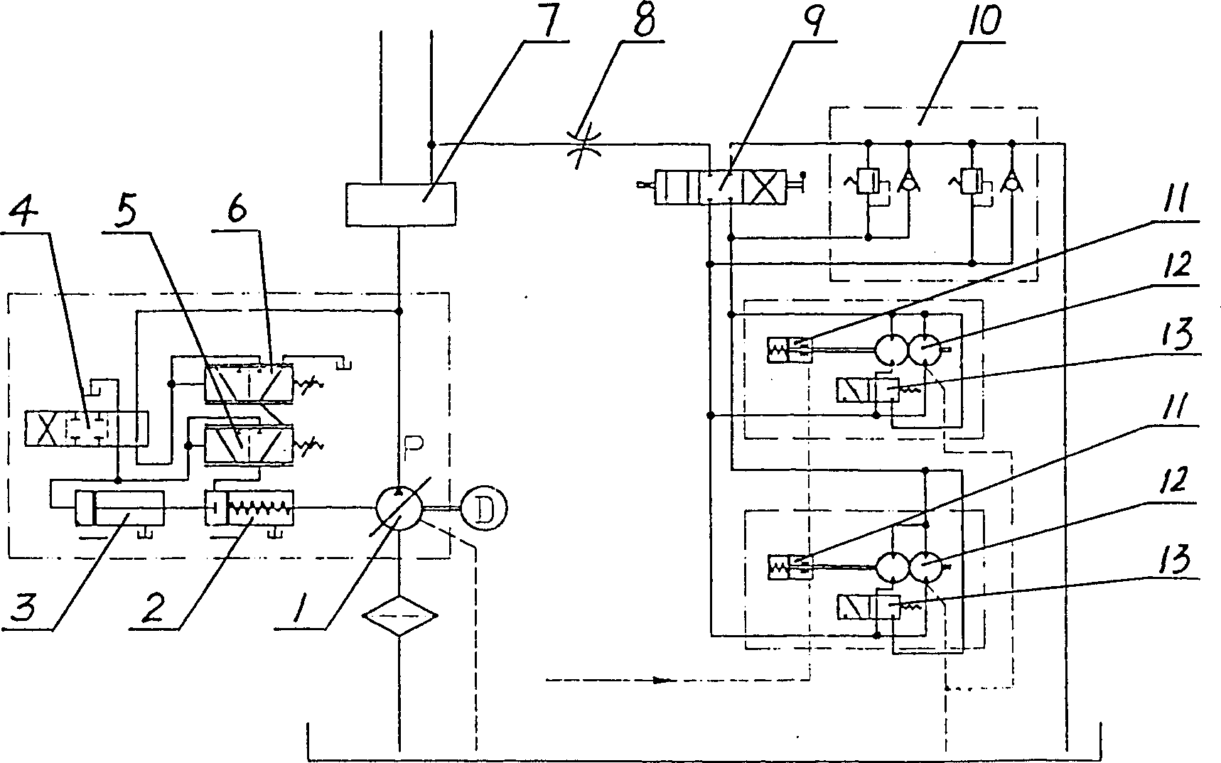 Novel forklift-walking speed-regulating device