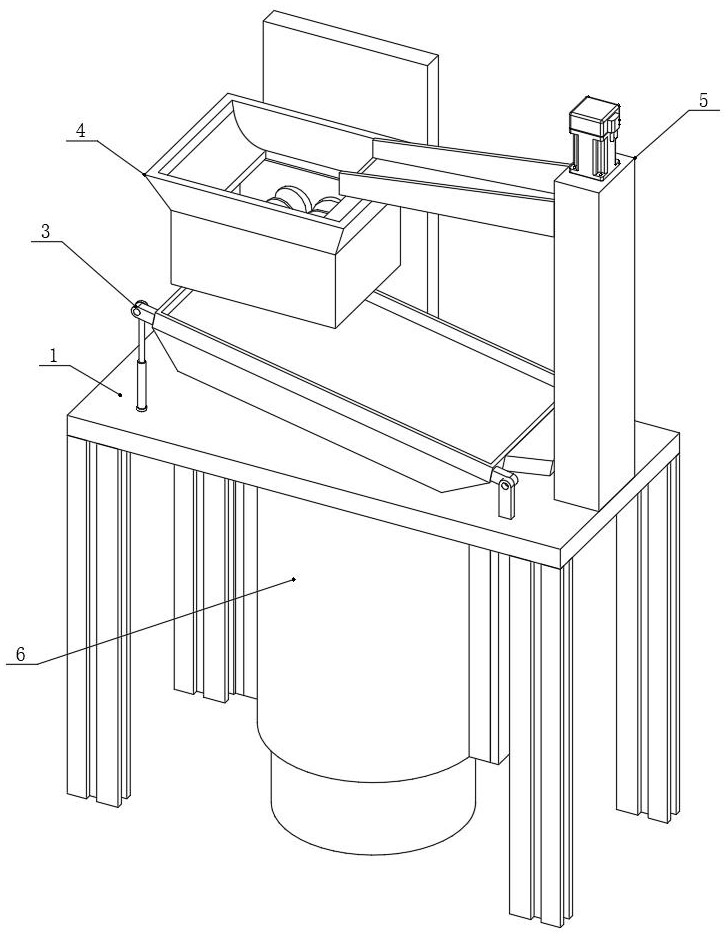 Sample separation instrument for hydraulic ring geology specialty