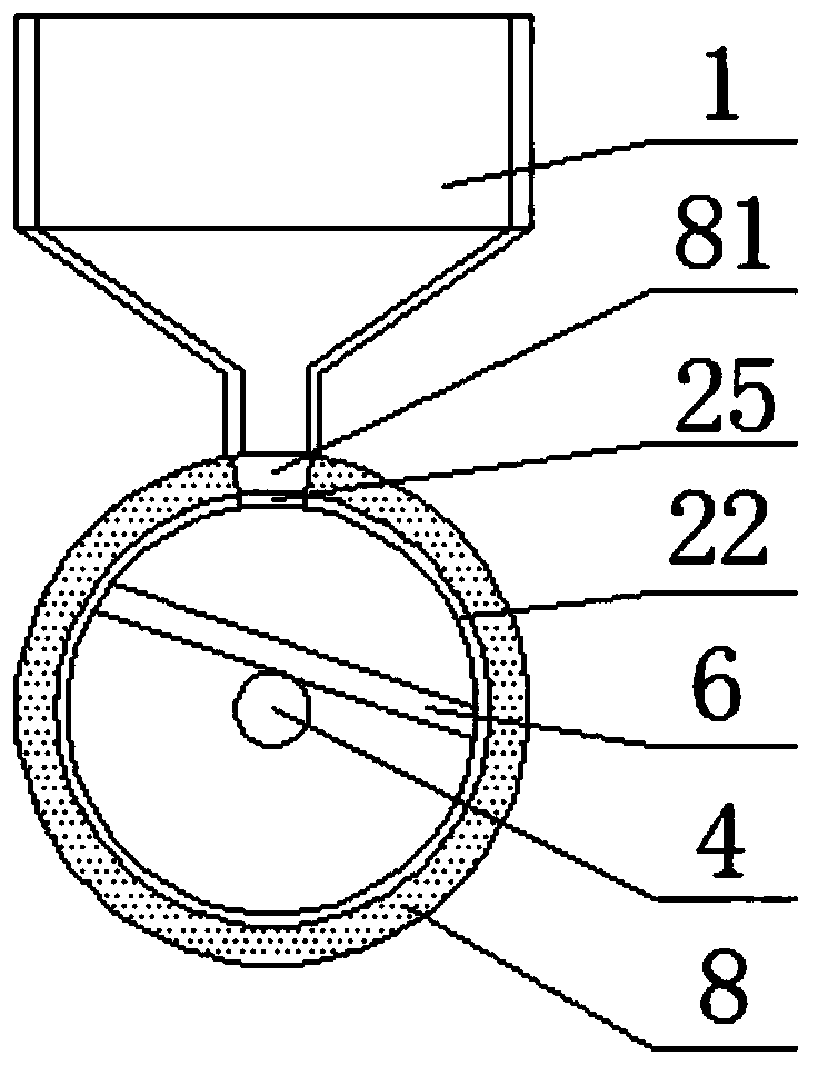 Vibrated food microwave drying device