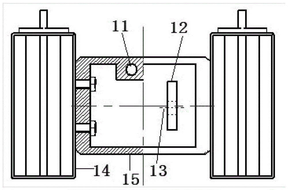 A linear guide rail type cooling system control mechanism