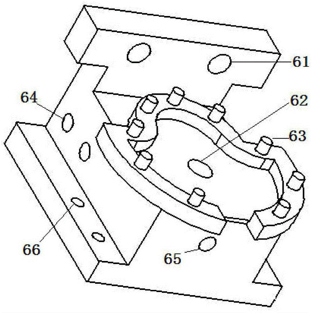 A linear guide rail type cooling system control mechanism