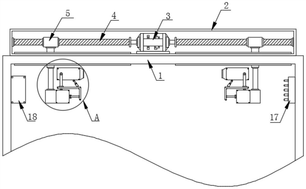 Remote fog gun machine automatic control method for waste steel storage