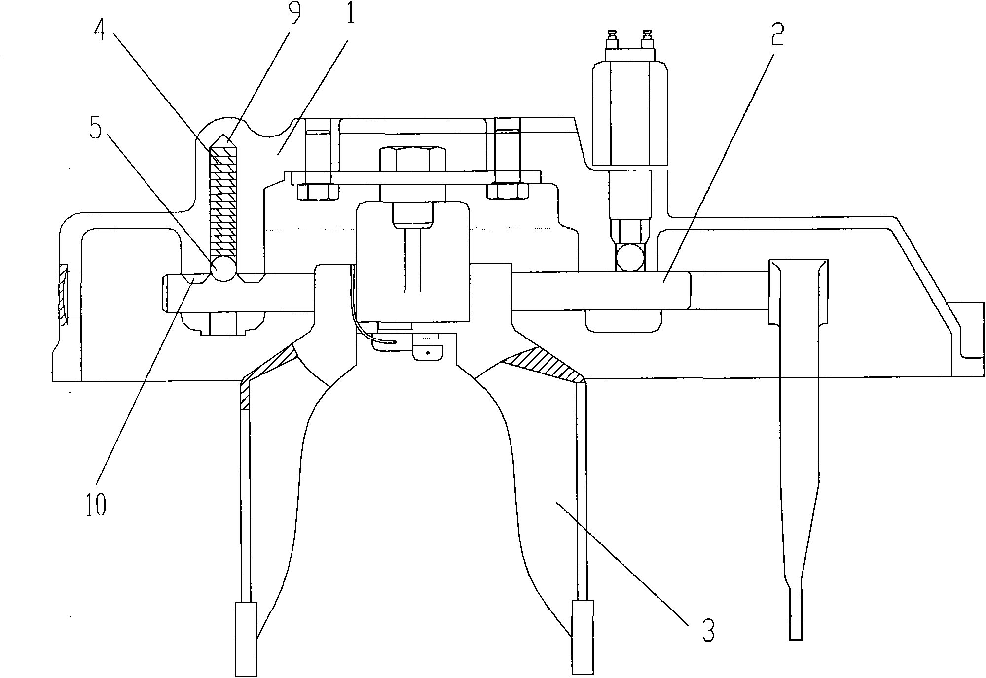 Self-locking device of transmission control mechanism