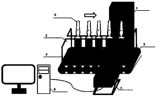 Hyperspectrum-based multi-index detection system for traditional Chinese medicine injection