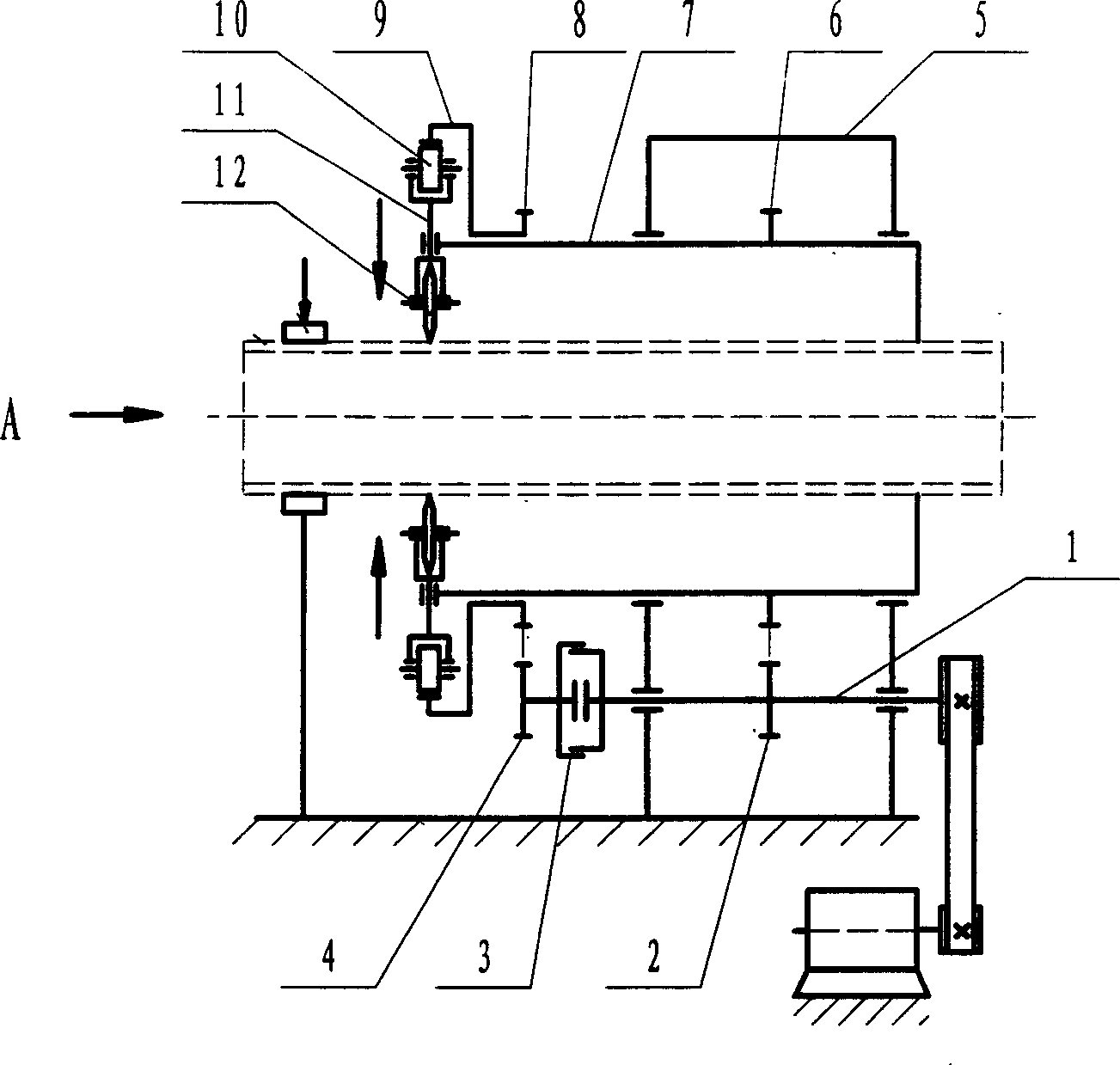 Round section tubing slitting mill