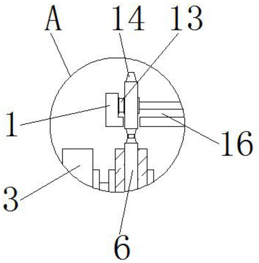 Heating device for nylon heat insulation strip production and heating method thereof